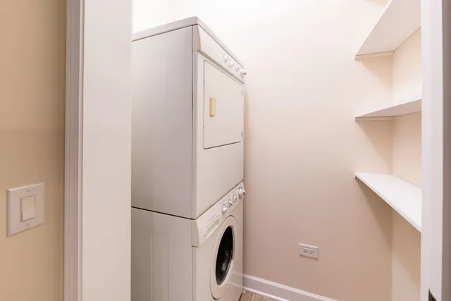 a view of a porch of a house
