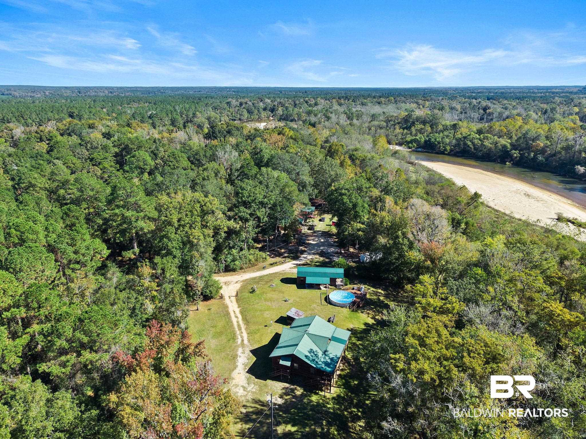 724 Rowell Lane Brewton, AL 36426 - Photo 37 of 40 Bird's eye view of a forest