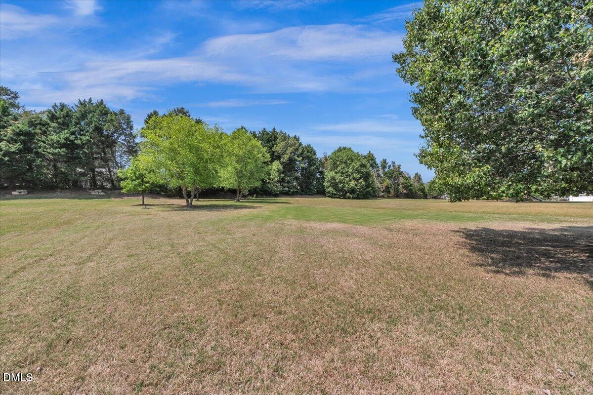 2908 Oak Bridge Drive Raleigh, NC 27610 - Photo 45 of 47 a view of a field with an trees