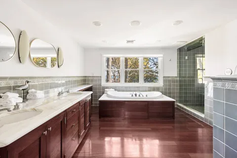 a view of hallway with stairs