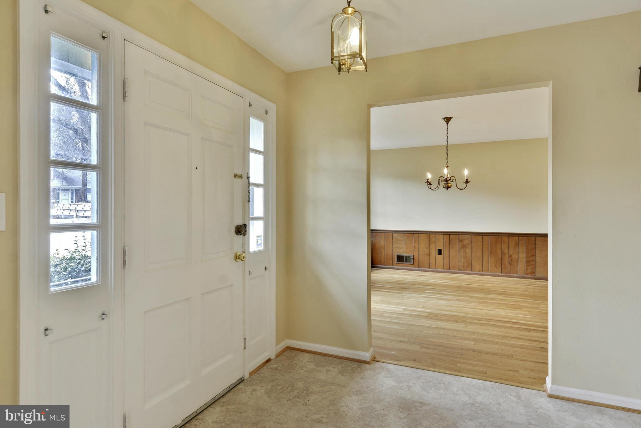 9503 Flower Avenue Silver Spring, MD 20901 - Photo 5 of 30 a view of an entryway