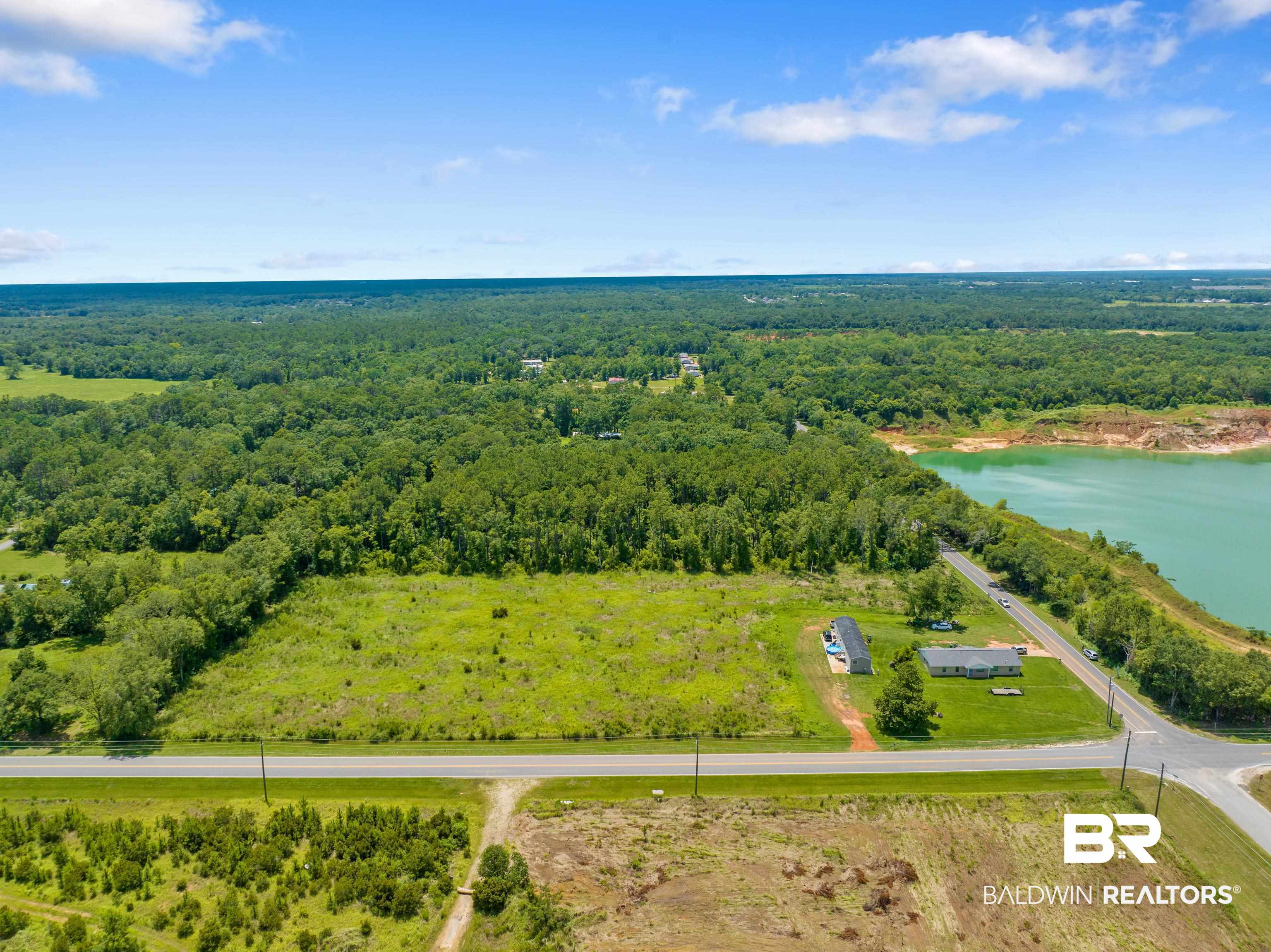0 Breckner Road Foley, AL 36535 - Photo 12 of 12 Drone / aerial view with a water view