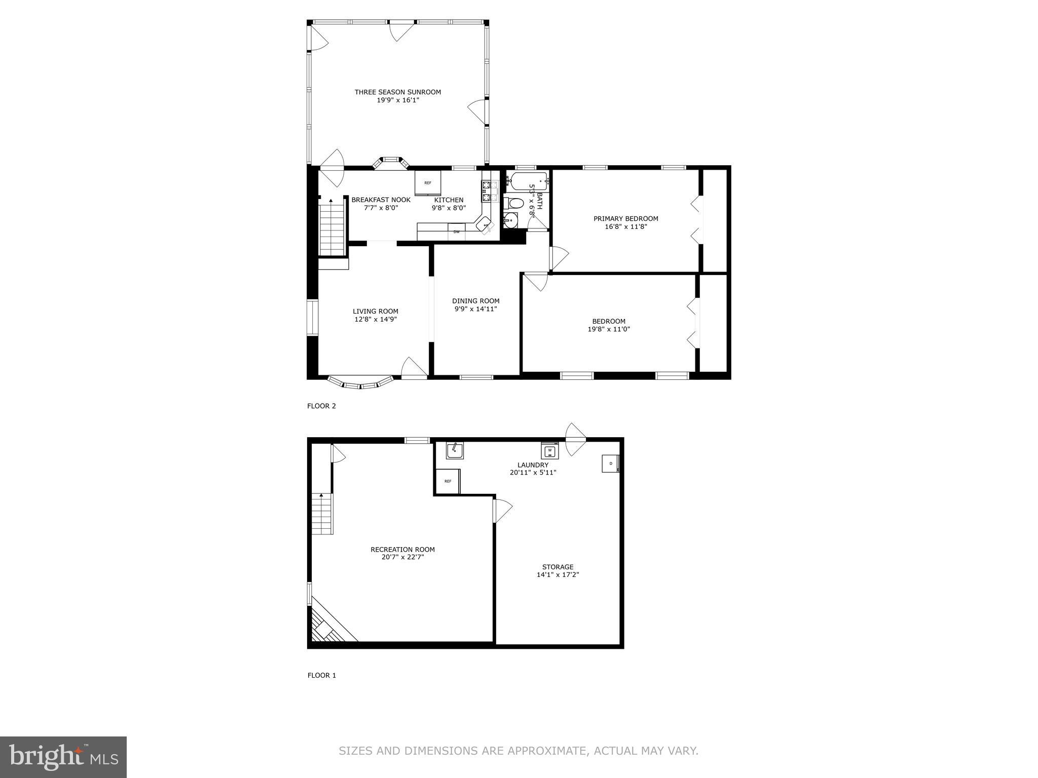 221 Tuscany Road Aston, PA 19014 - Photo 26 of 29 Floorplan of entire house