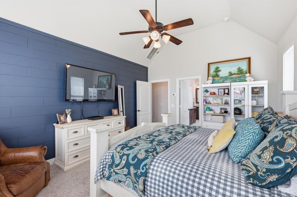 3120 Jessup Circle Blue Ridge, TX 75424 - Photo 28 of 35 a bedroom with furniture and a large mirror