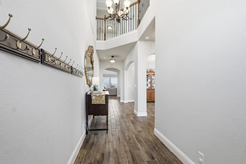 3120 Jessup Circle Blue Ridge, TX 75424 - Photo 6 of 35 a view of entryway and hall with wooden floor