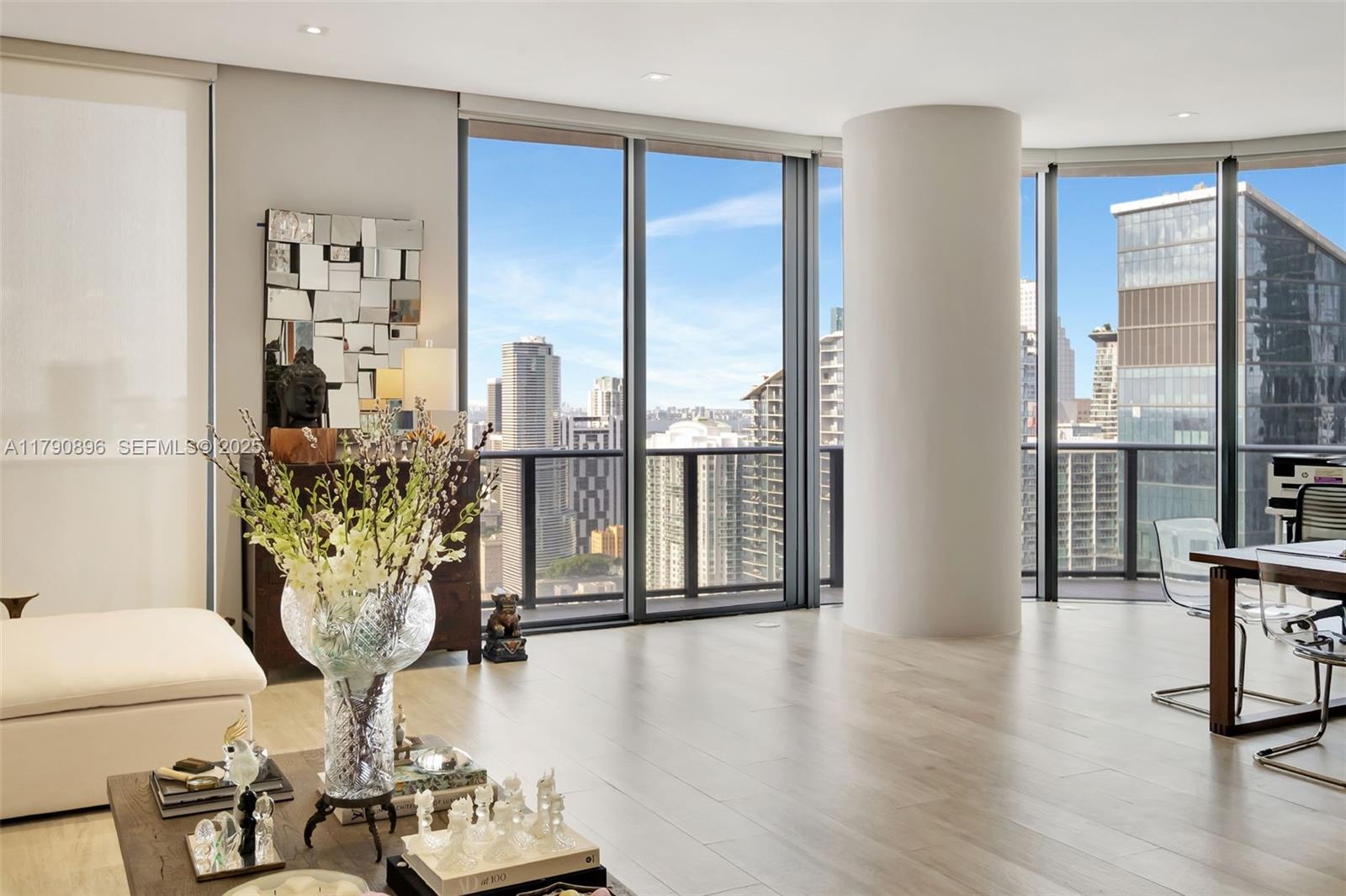 55 Southwest 9th Street, Unit PH4501 Miami, FL 33130 - Photo 8 of 71 a view of a living room with furniture