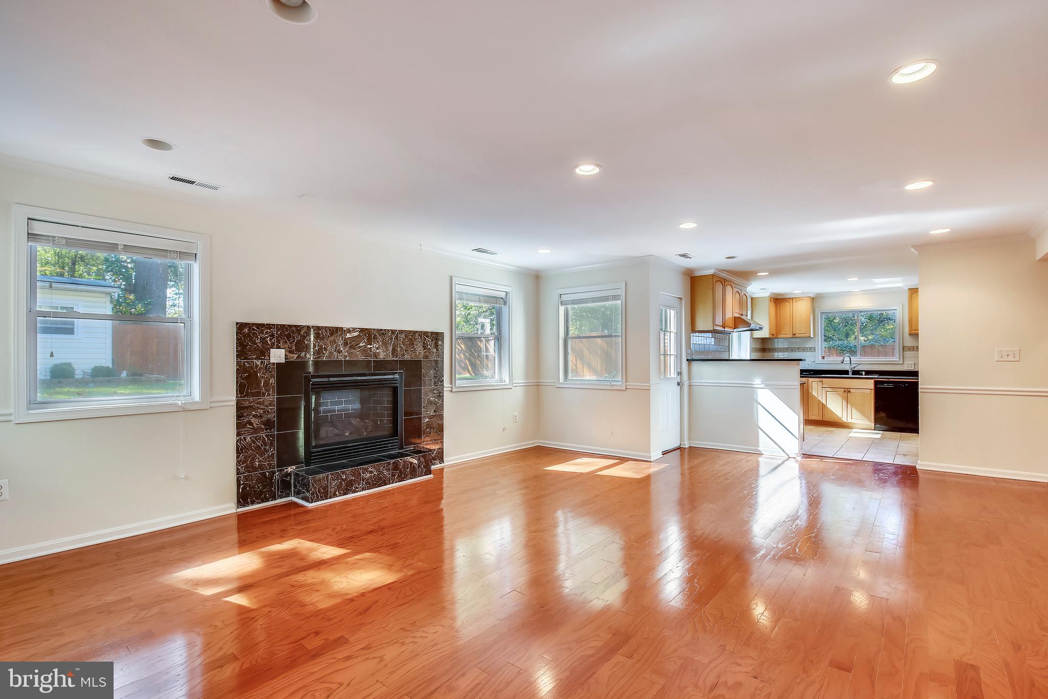 7202 Halifax Place Springfield, VA 22150 - Photo 9 of 27 Family Room - Beautiful new wood floors!