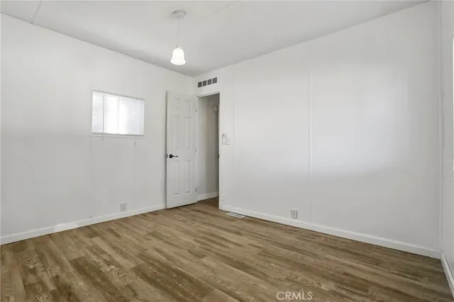 a view of empty room