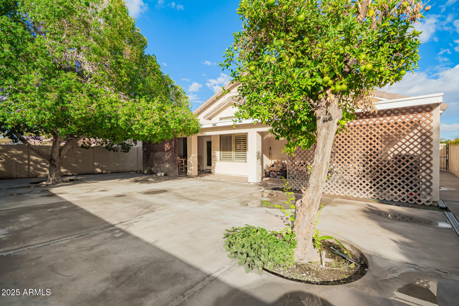 1448 North Saddle Street Gilbert, AZ 85233 - Photo 32 of 34 a view of a house with a patio