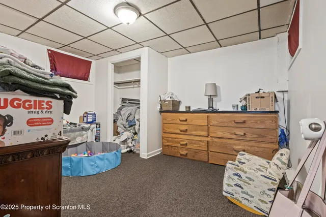 a view of a storage & utility room