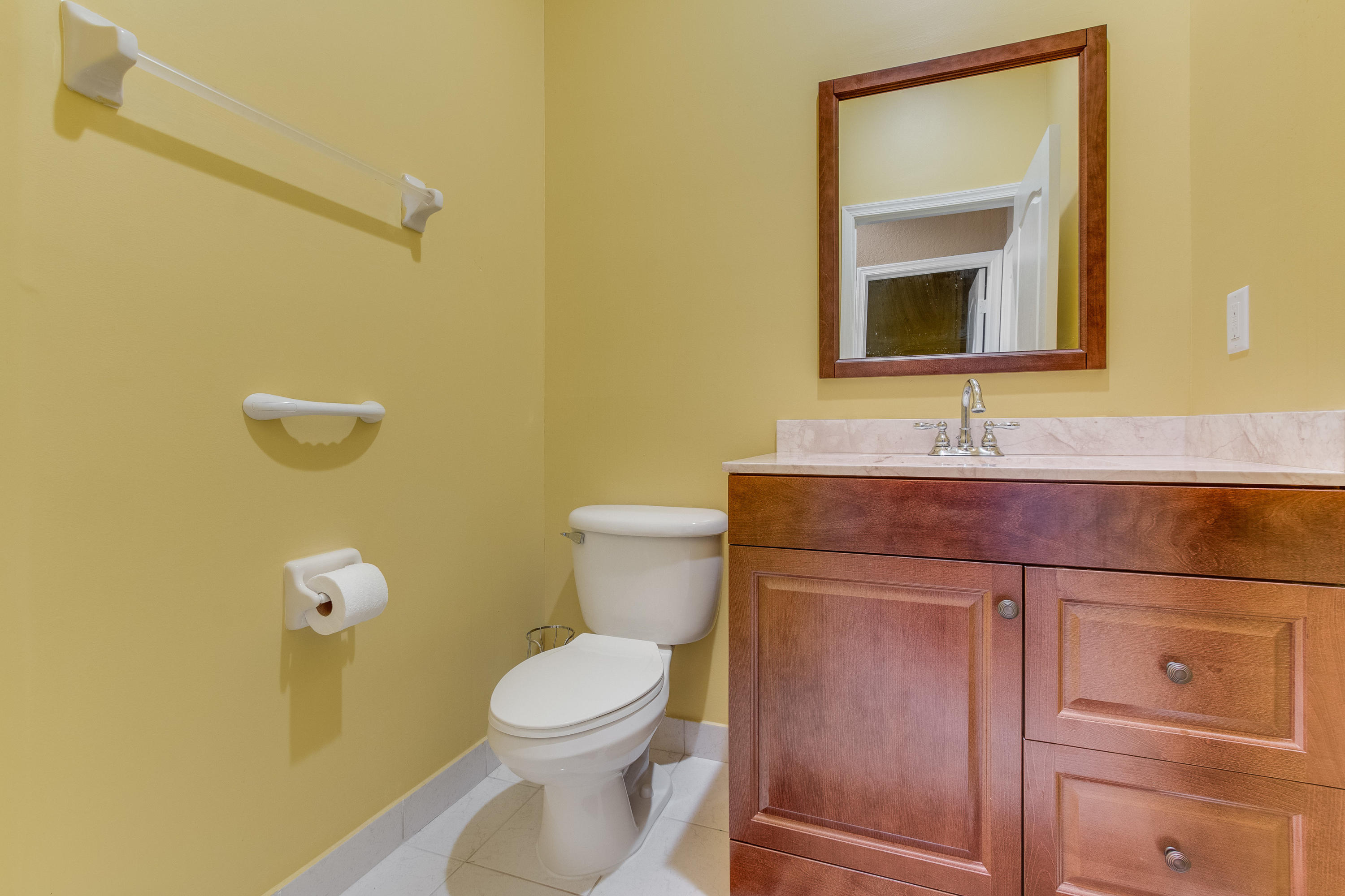 5953 Spanish River Road Fort Pierce, FL 34951 - Photo 11 of 27 Remodeled Half Bath