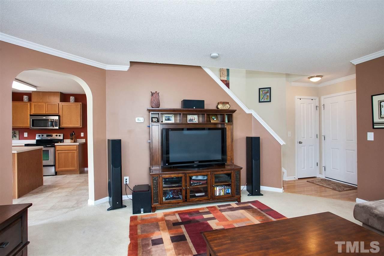 6838 Harter Court Raleigh, NC 27610 - Photo 25 of 25 First floor has a nice flowing floor plan which is wonderful when entertaining family & friends.