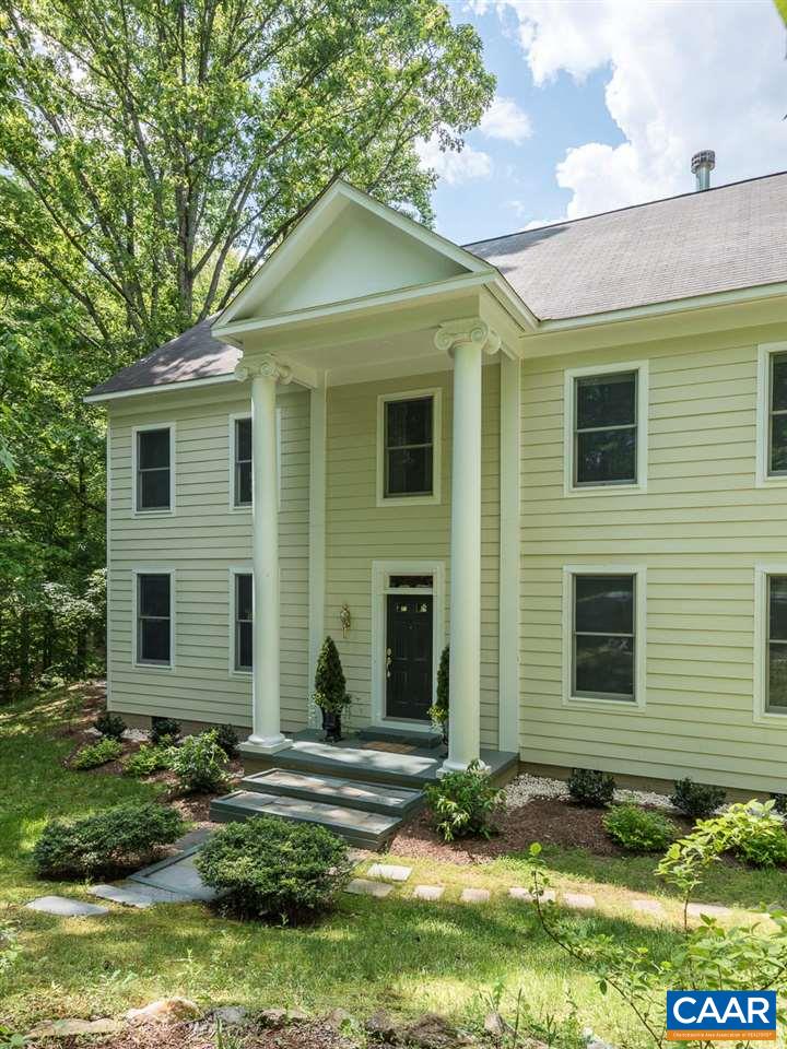 680 Broad Axe Road Charlottesville, VA 22903 - Photo 18 of 19 a front view of a house with a yard