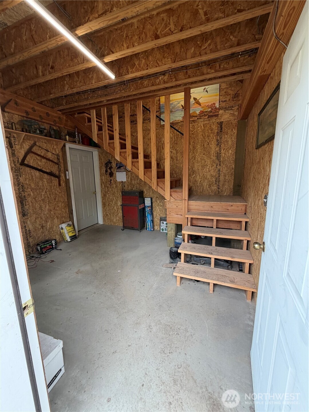 53 Cape Labelle Road Tonasket, WA 98855 - Photo 30 of 40 a view of an empty room with stairs