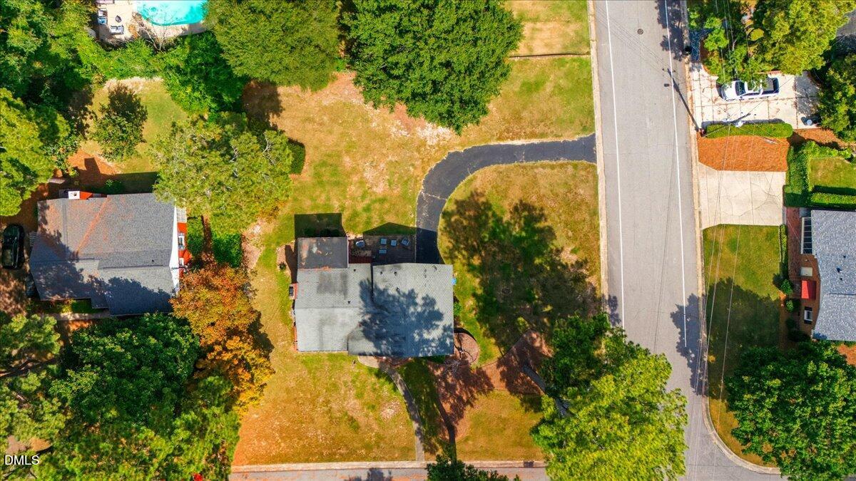 2604 Huntington Road Fayetteville, NC 28303 - Photo 44 of 48 an aerial view of residential houses with outdoor space