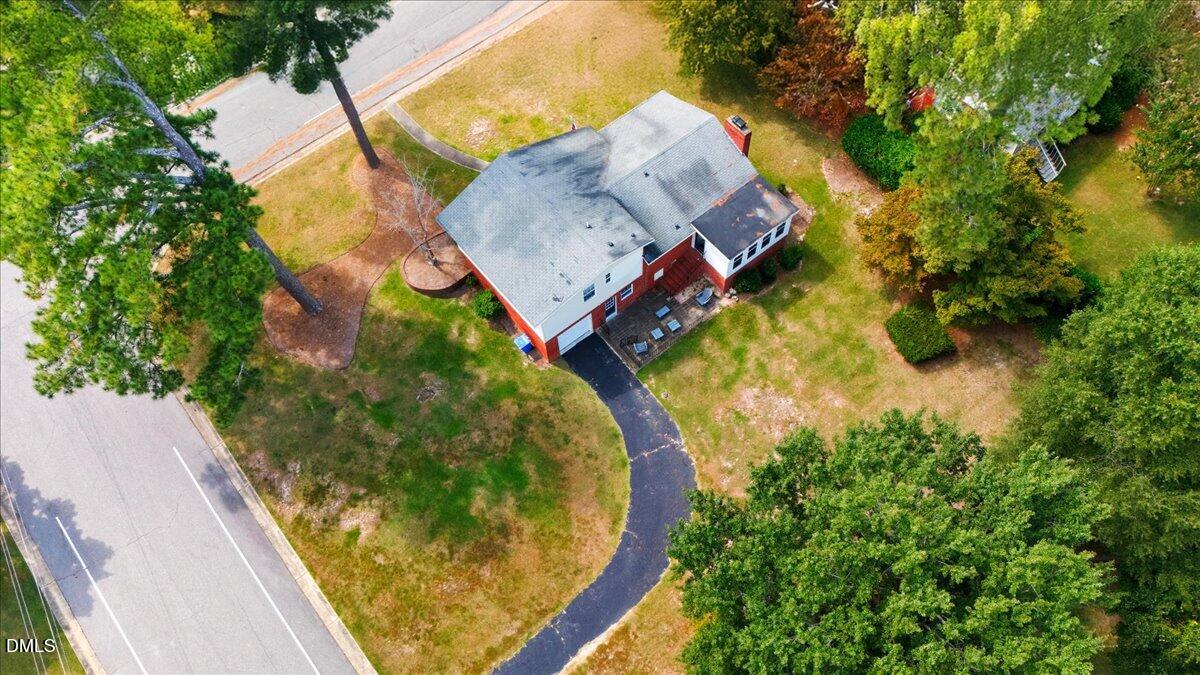 2604 Huntington Road Fayetteville, NC 28303 - Photo 45 of 48 an aerial view of a house with outdoor swimming pool