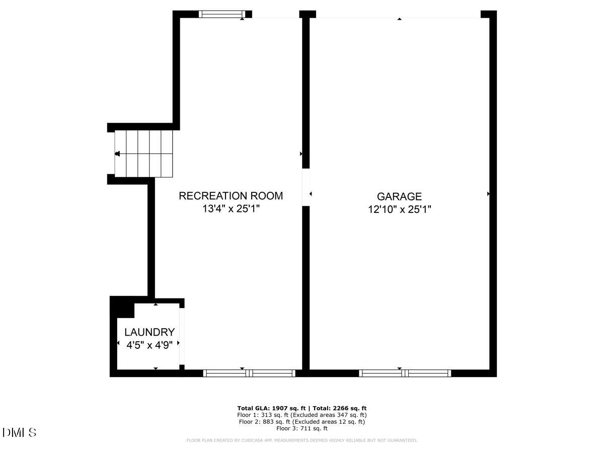 2604 Huntington Road Fayetteville, NC 28303 - Photo 48 of 48 a picture of floor with a white wall and a painting on the wall