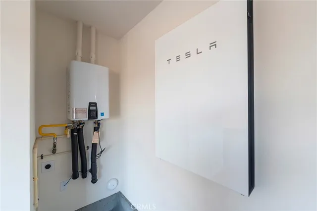 a view of a closet area