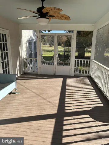 a view of a hardwood floor