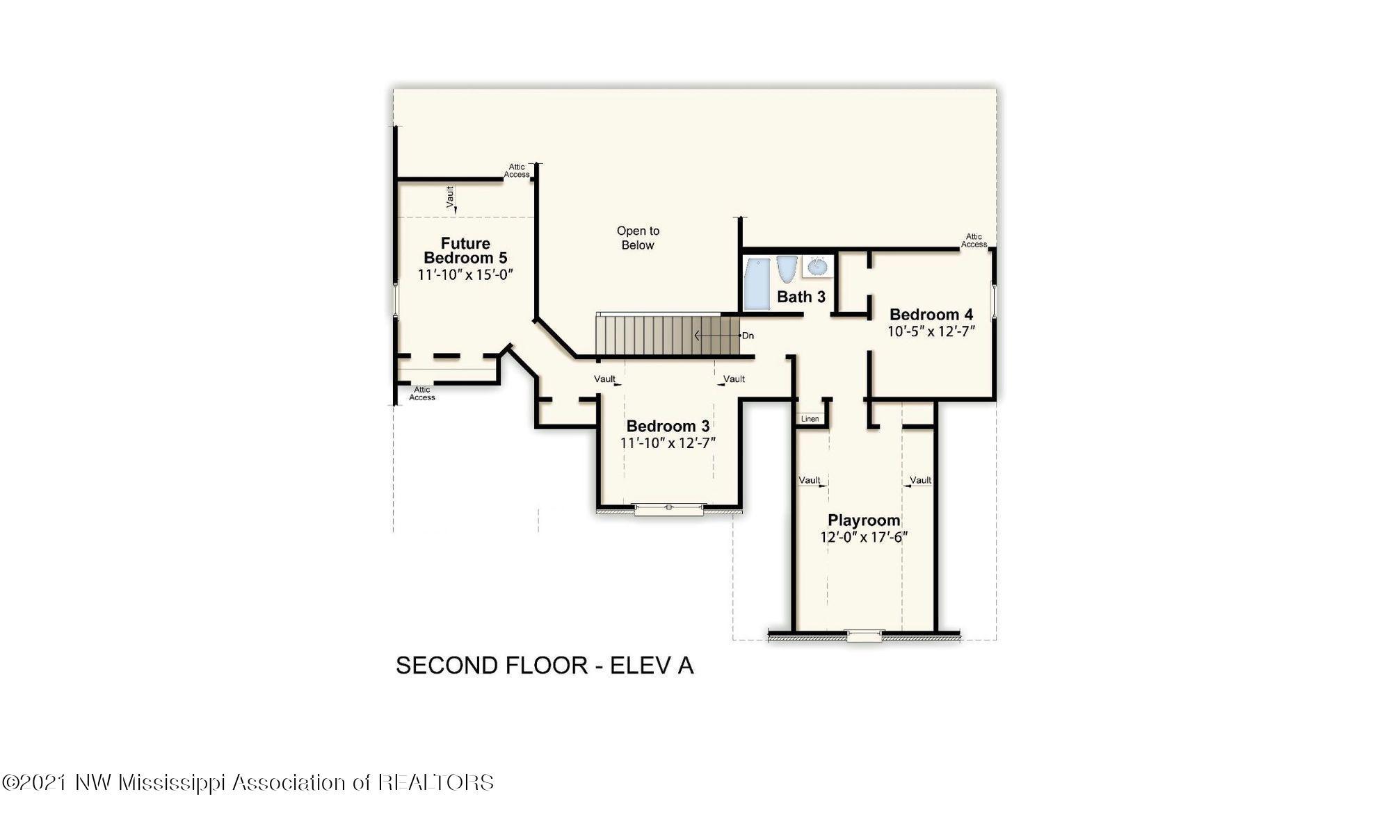 410 Ruskin Loop Hernando, MS 38632 - Photo 4 of 4 Chandler Floor Two