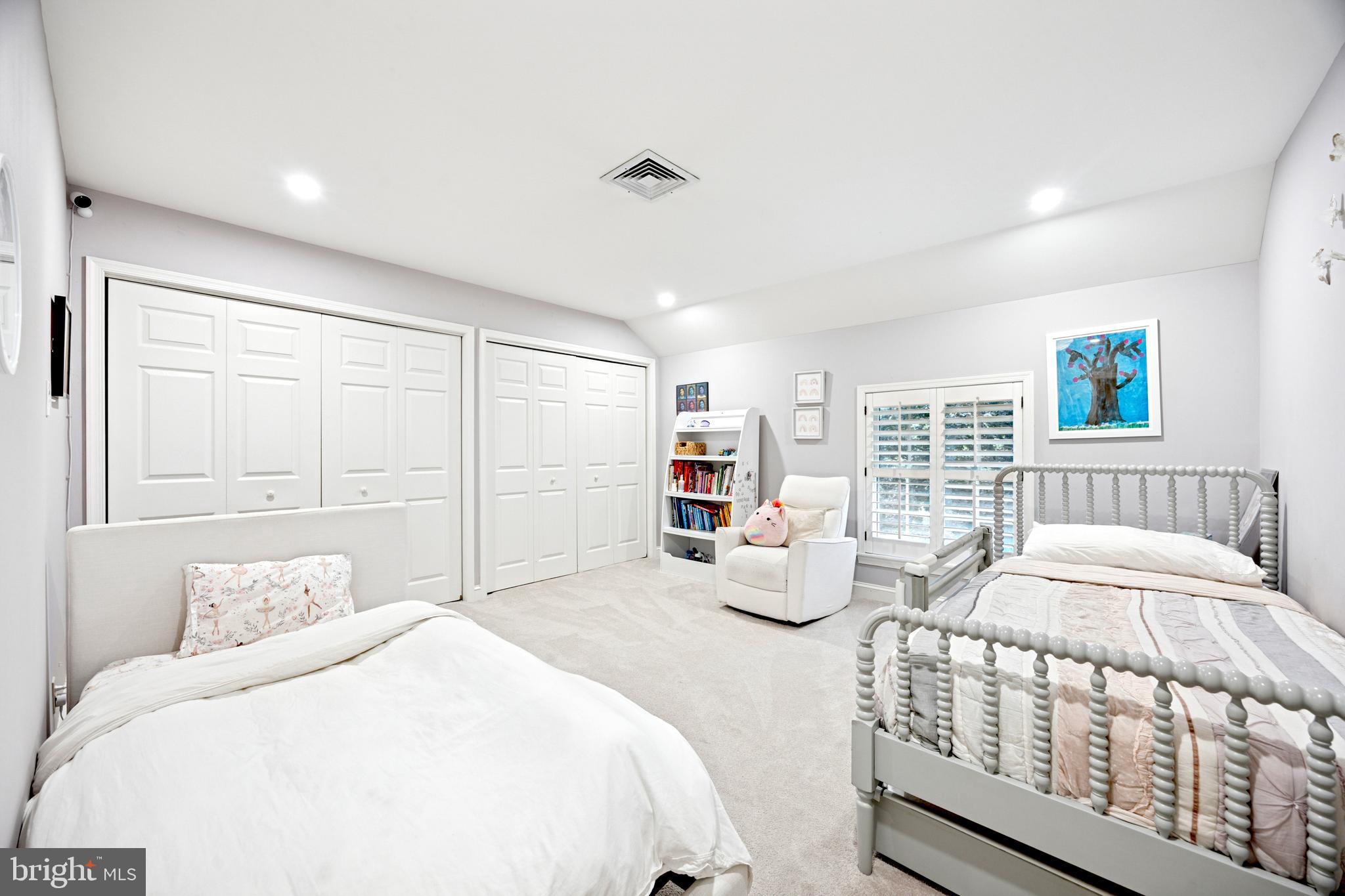 1726 Riverview Road Gladwyne, PA 19035 - Photo 20 of 38 a bedroom with a bed and a large window