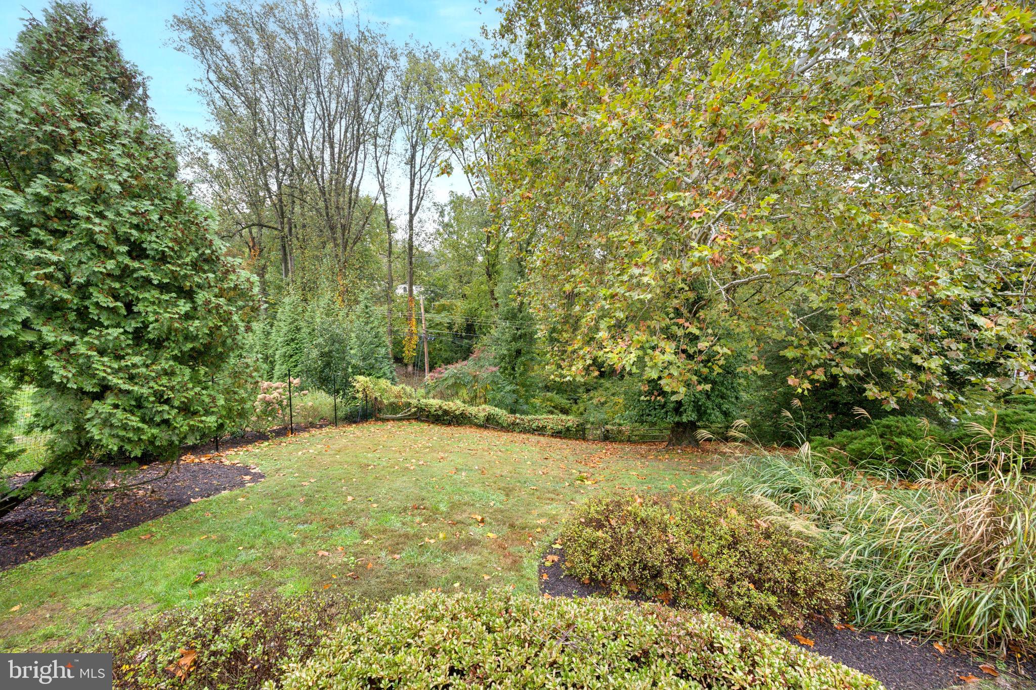 1726 Riverview Road Gladwyne, PA 19035 - Photo 38 of 38 a view of a yard with a trees