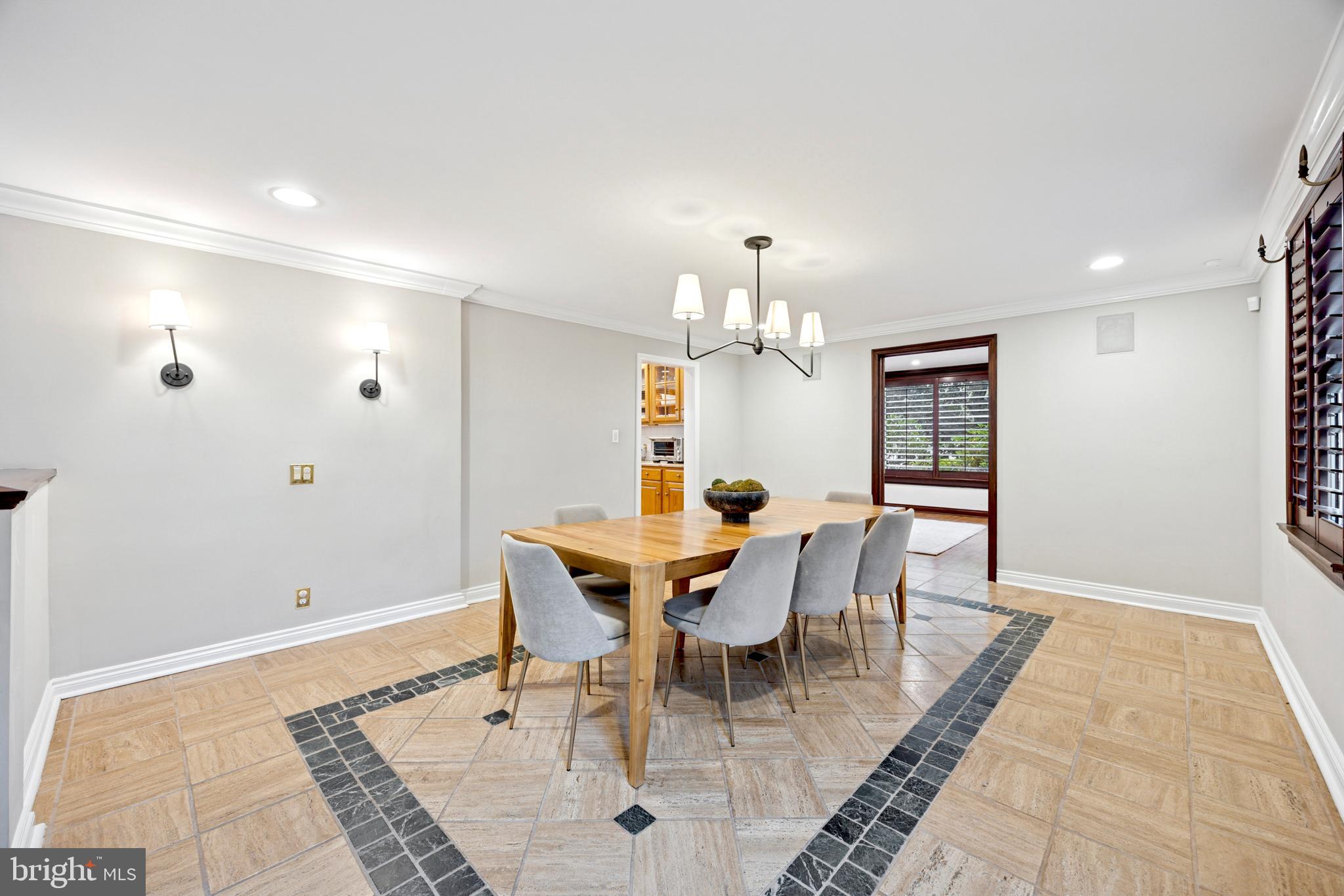 1726 Riverview Road Gladwyne, PA 19035 - Photo 8 of 38 a view of a dining room with furniture
