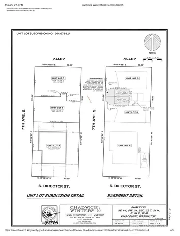 an aerial view of a houses with yard