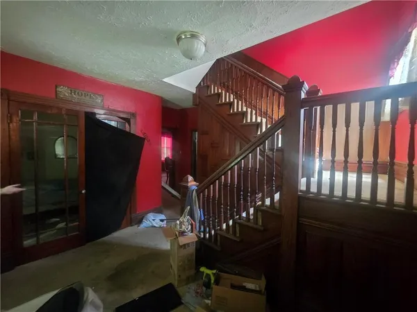 a view of entryway and hall