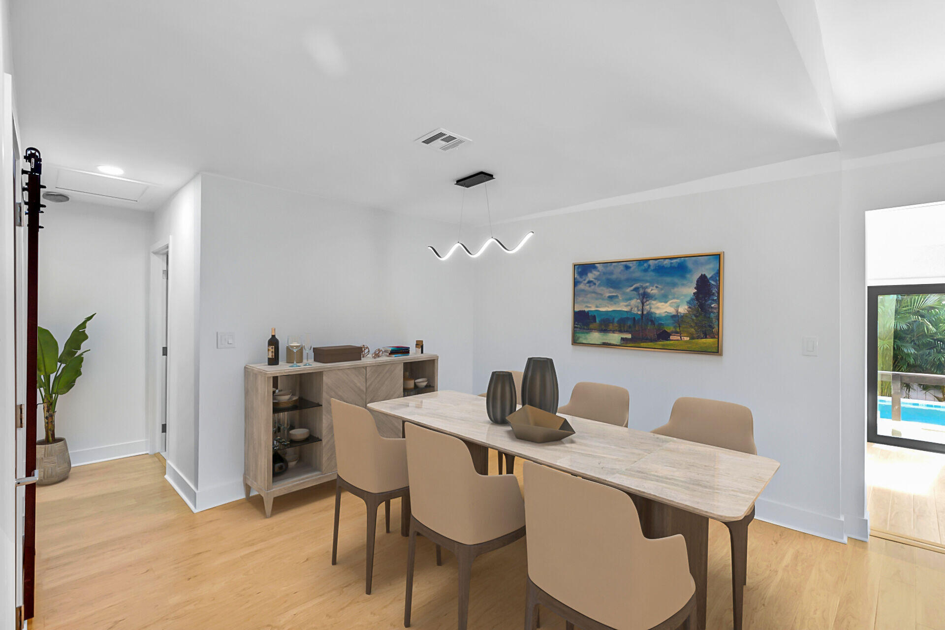 2800 Staples Avenue Key West, FL 33040 - Photo 4 of 42 Virtually Staged Dining Room