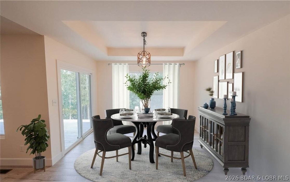 411 Cornett Branch Road Four Seasons, MO 65049 - Photo 7 of 53 Virtually Staged Dining Area