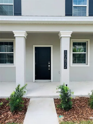 a house with a outdoor space