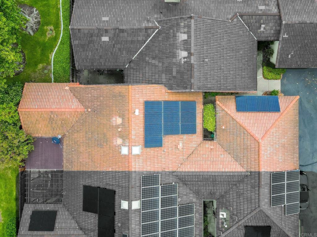 1518 Goldrush Way Oceanside, CA 92057 - Photo 23 of 36 an aerial view of a house with a yard and potted plants