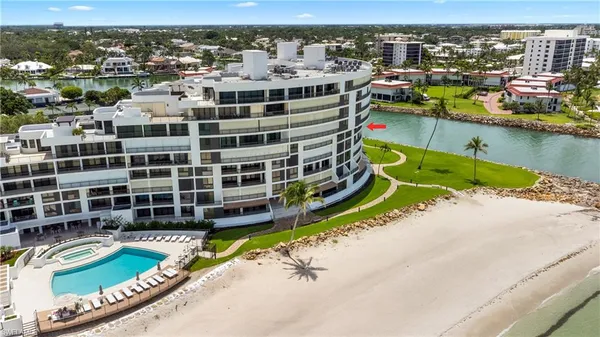 a view of a city with a lake view