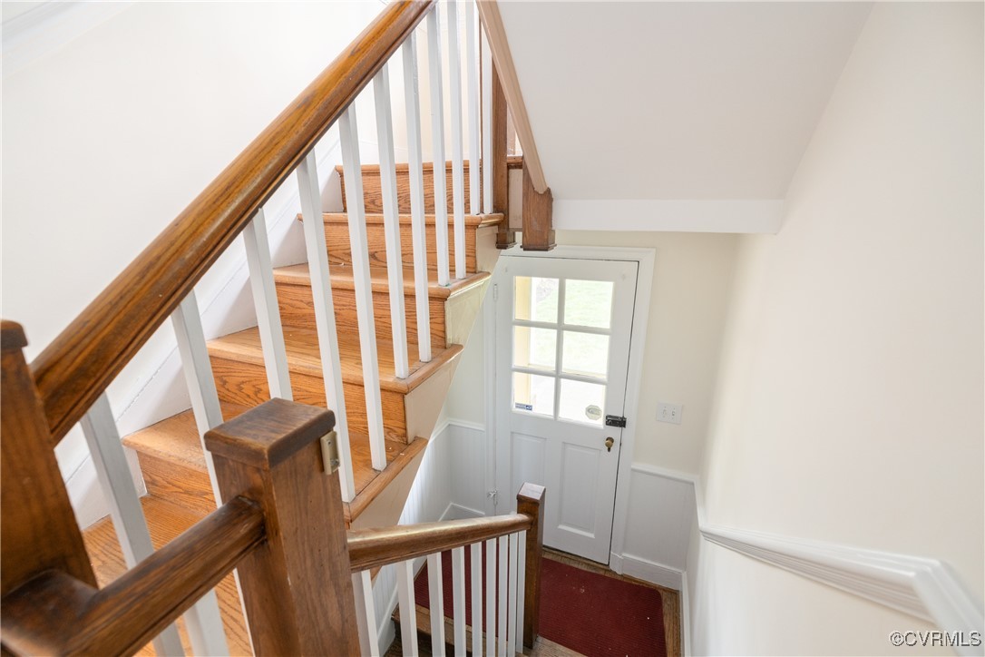 5217 Sylvan Road Richmond, VA 23225 - Photo 19 of 46 a view of an entryway with staircase