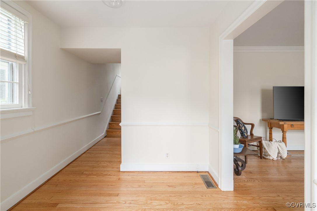 5217 Sylvan Road Richmond, VA 23225 - Photo 7 of 46 a view of a living room with wooden floor