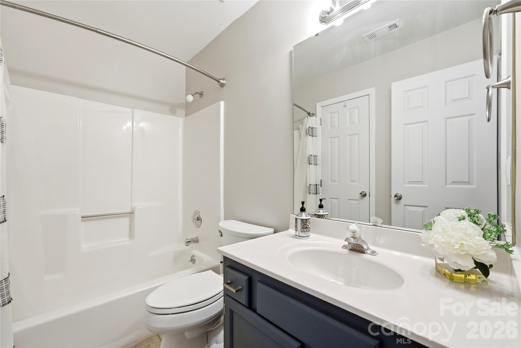 3066 Point Clear Drive Fort Mill, SC 29708 - Photo 29 of 47 a bathroom with a sink toilet double vanity and shower