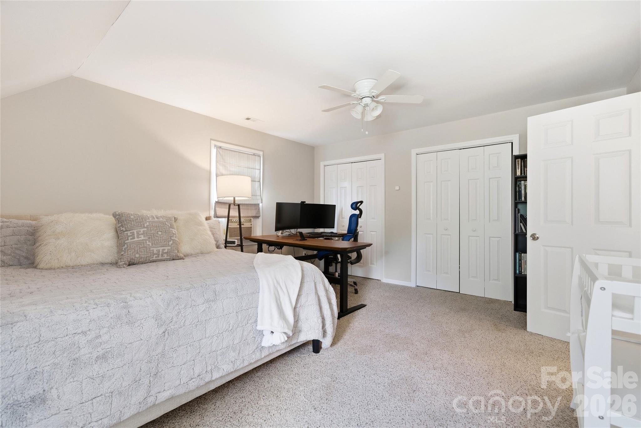 3066 Point Clear Drive Fort Mill, SC 29708 - Photo 31 of 47 a bedroom with a bed and a flat screen tv