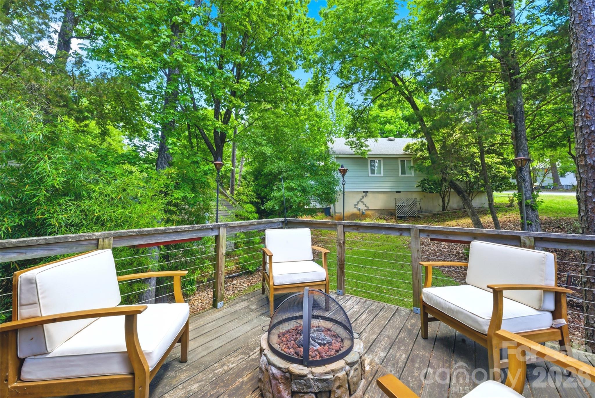 3066 Point Clear Drive Fort Mill, SC 29708 - Photo 38 of 47 a view of a chairs and table in backyard of the house