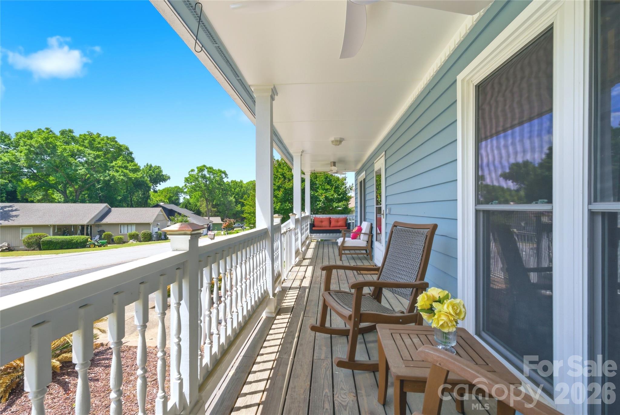 3066 Point Clear Drive Fort Mill, SC 29708 - Photo 5 of 47 a view of deck with furniture and garden