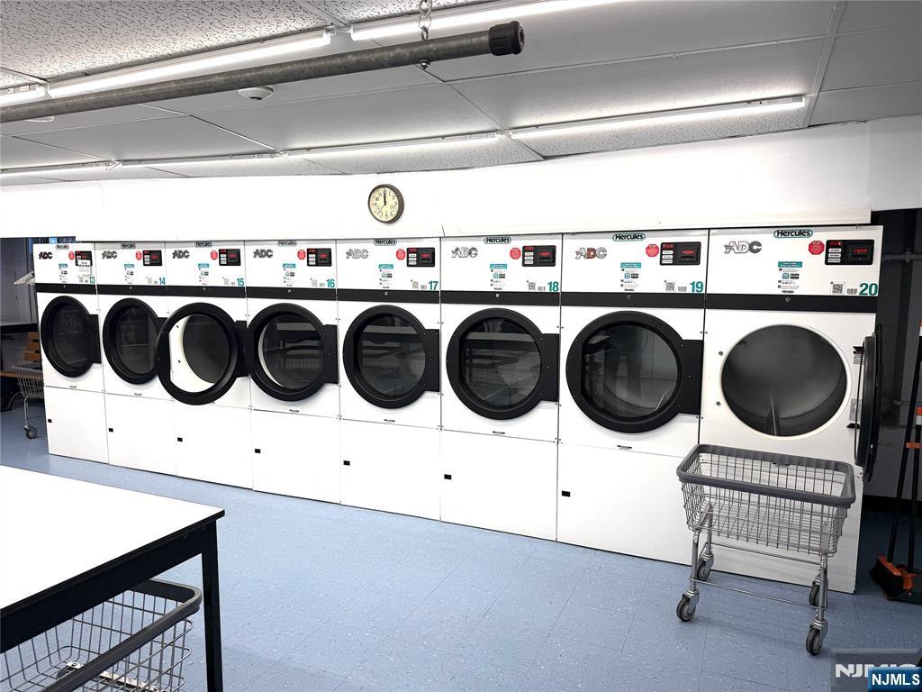 280 South Prospect Avenue, Unit 3N Hackensack, NJ 07601 - Photo 23 of 27 a utility room with dryer washer and dryer