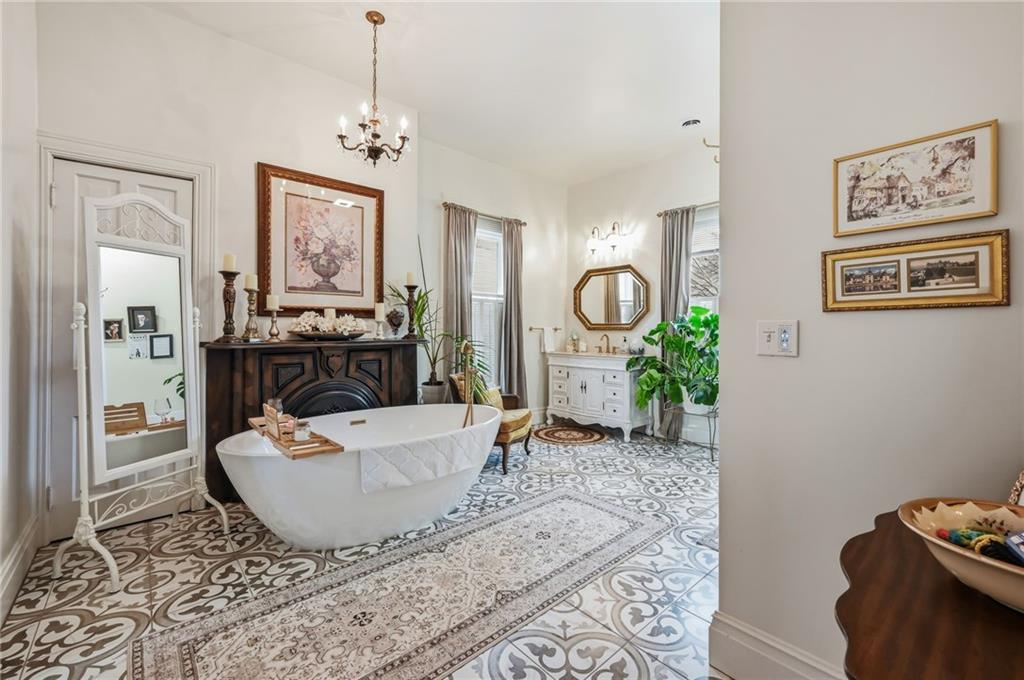 131 South Pitt Street Mercer, PA 16137 - Photo 25 of 50 a living room with furniture and a chandelier