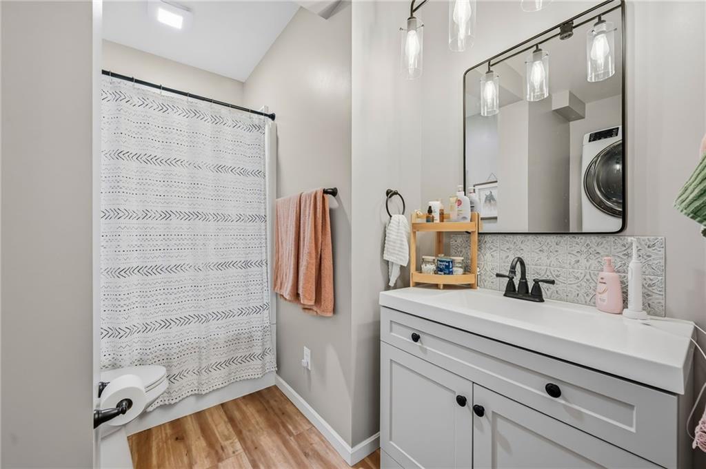 131 South Pitt Street Mercer, PA 16137 - Photo 41 of 50 a bathroom with a sink and a mirror