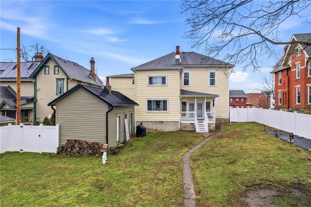 131 South Pitt Street Mercer, PA 16137 - Photo 42 of 50 a view of a yard in front view of a house