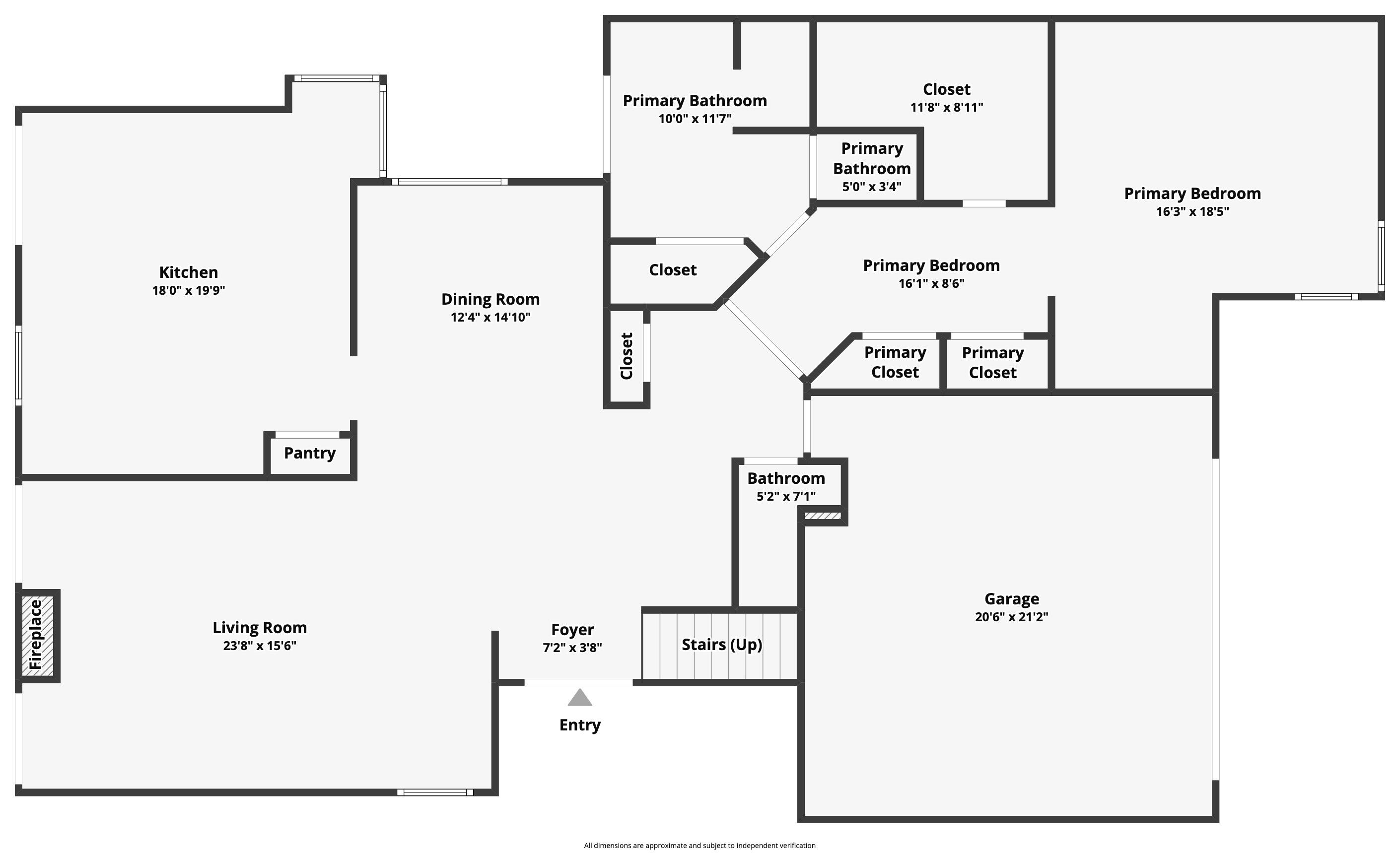 6395 Via Rosa Boca Raton, FL 33433 - Photo 28 of 29 Floor Plan 1st floor