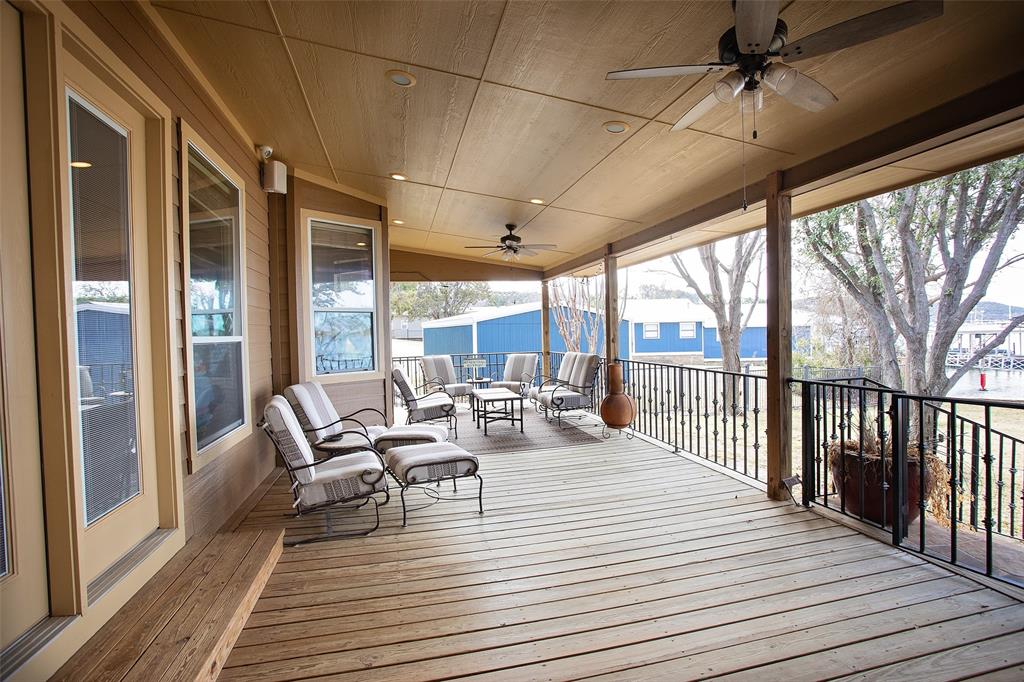 1631 Fuller Graford, TX 76449 - Photo 13 of 35 Backyard Deck Facing the Lake