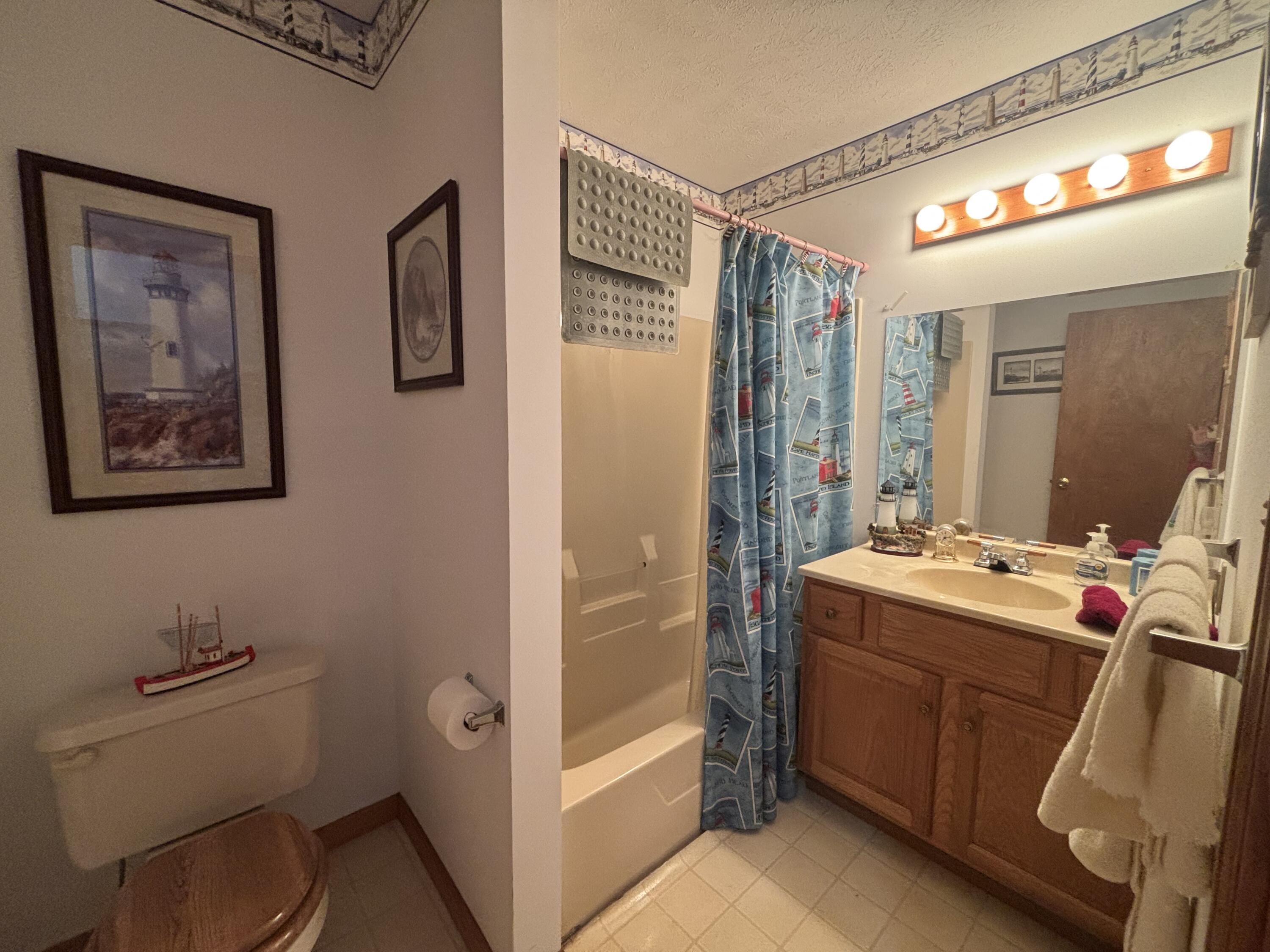 8193 Oak Tree Drive Rensselaer, IN 47978 - Photo 18 of 29 a bathroom with a sink mirror vanity and toilet
