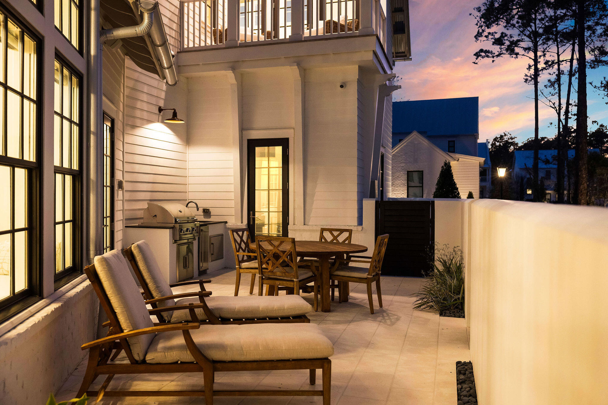 79 Perrin Santa Rosa Beach, FL 32459 - Photo 12 of 105 96_Twilight_Outdoor_Kitchen