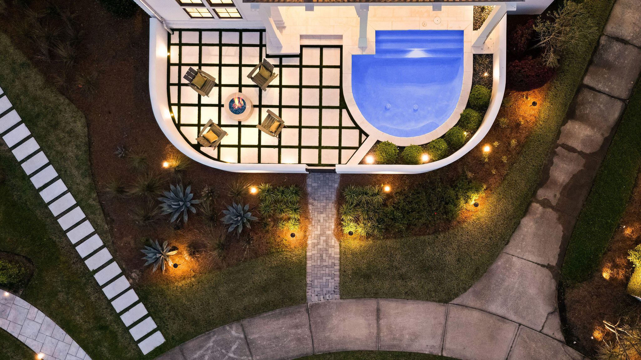 79 Perrin Santa Rosa Beach, FL 32459 - Photo 2 of 105 104_Twilight_Drone_Sunset