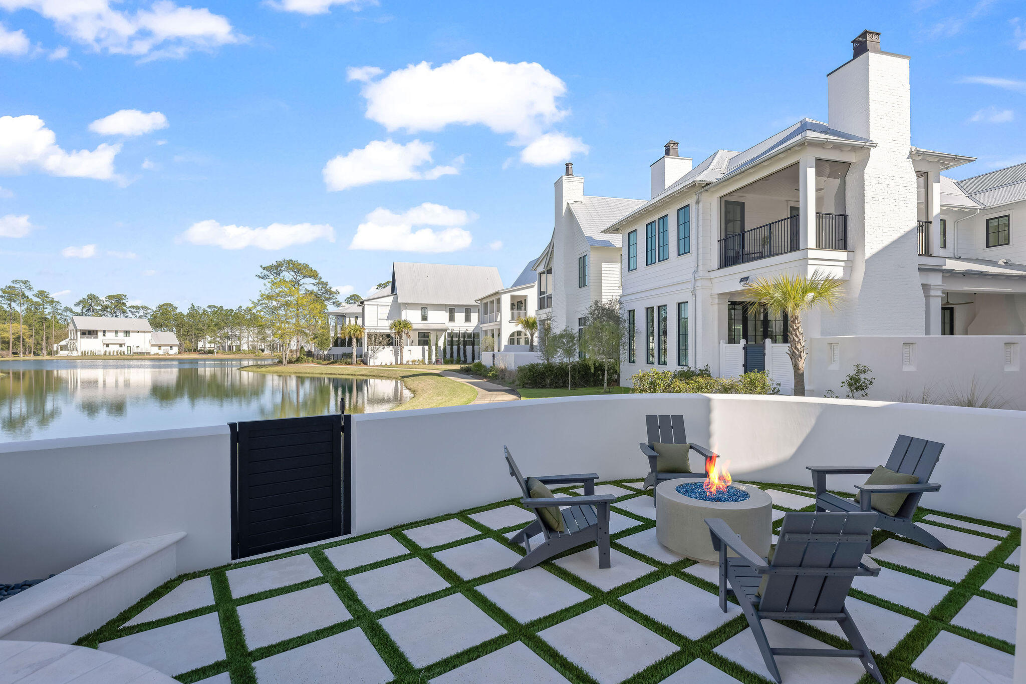 79 Perrin Santa Rosa Beach, FL 32459 - Photo 34 of 105 29_Backyard_FirePit_View